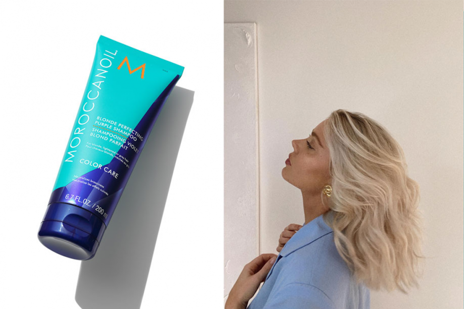 We Review The Moroccanoil Blonde Perfecting Purple Shampoo