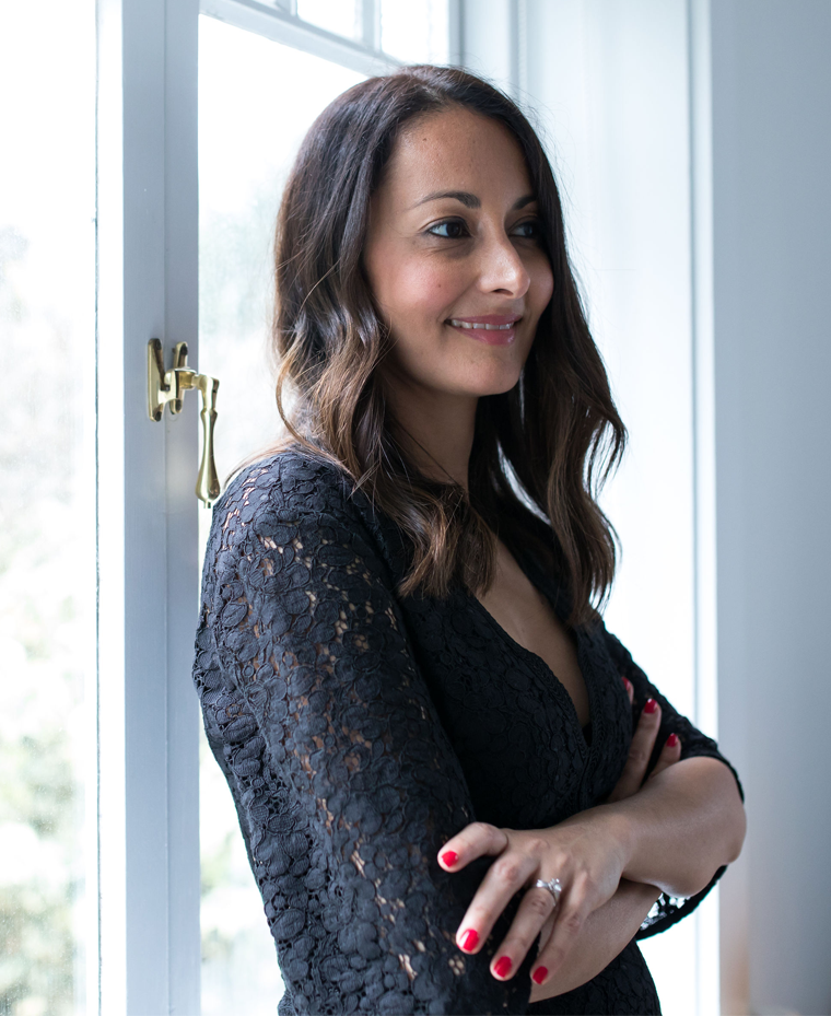 An image of Iman Davamoni, the founder of mobile beauty service Purely Polished